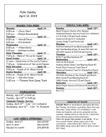 Palm Sunday, April 13, 2014
