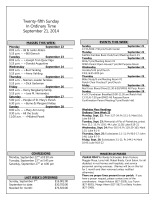 September 21, 2014