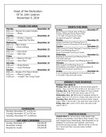 November 9, 2014